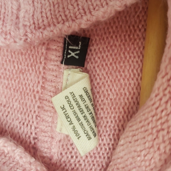 Cozy Soft Arcylic Funnel Neck Sweater - Picture 2 of 4